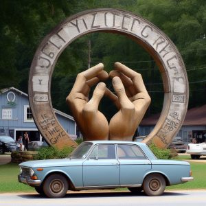 20 year old junk car found in Woodstock